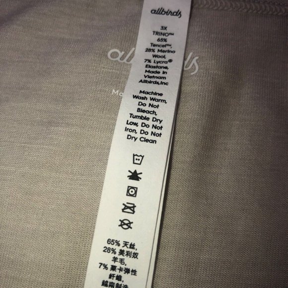 Allbirds All Birds Women’s Plus‎ Size Size 3X Gray Grey New - Picture 4 of 15